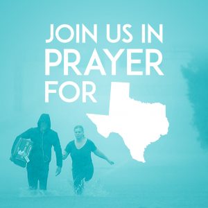 Standing with those affected by Hurricane Harvey