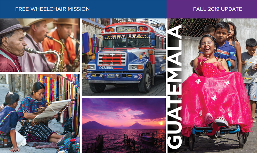 Free Wheelchair Mission 2019 Fall Newsletter Header