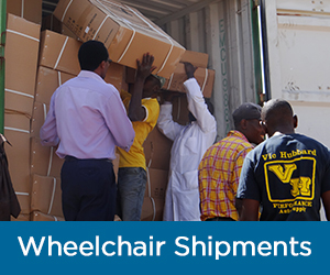Wheelchair Shipments - English