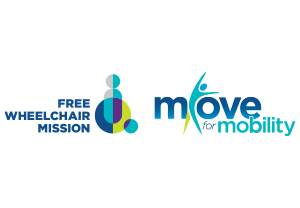 Free Wheelchair Mission's Move for Mobility logo