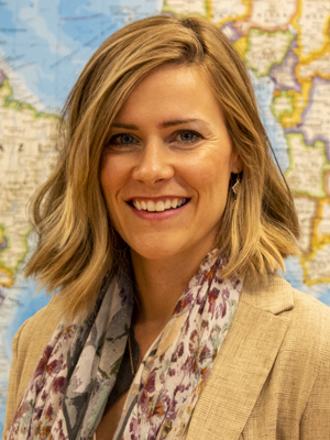Headshot of Georgia Kloos, Director of Development and Strategic Initiatives at Free Wheelchair Mission