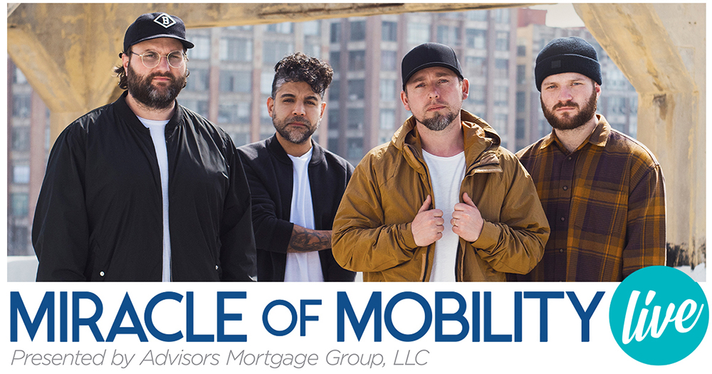 Header image of Miracle of Mobility Live guest, We Are Messengers