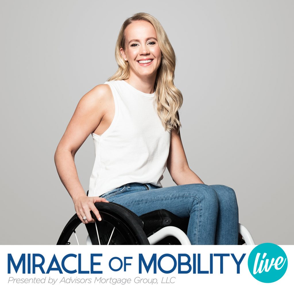 Miracle of Mobility Live special guest, Mallory Weggemann