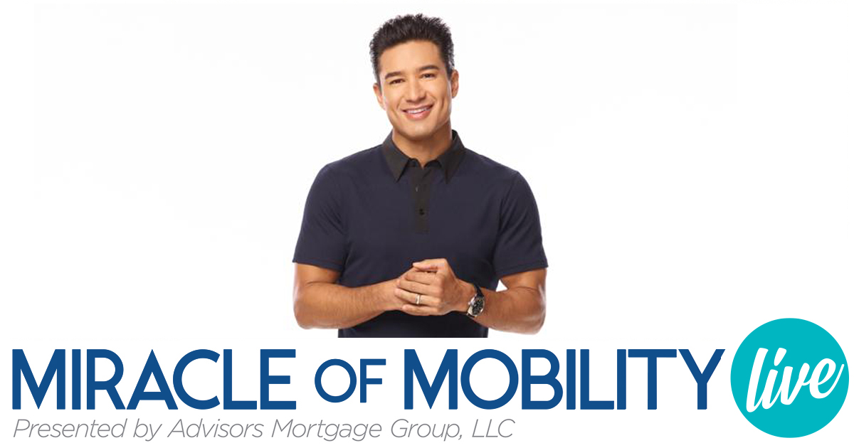 Header image of Miracle of Mobility Guest Mario Lopez