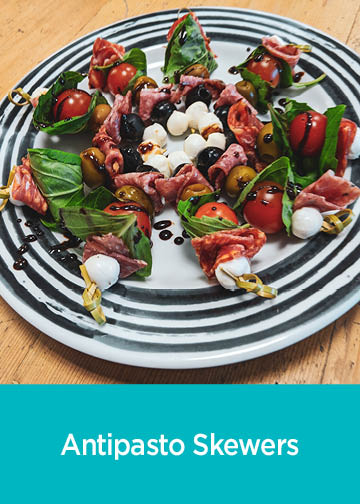 Antipasto Skewers for Miracle of Mobility
