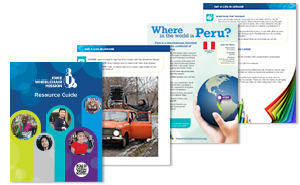 Thumbnail image of pages from the Resource Guide.