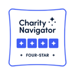 Charity Navigator Four-Star Badge. Give with Confidence.
