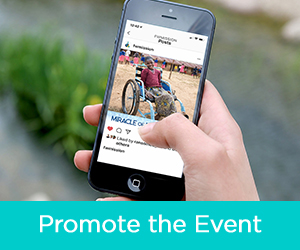 A button saying "Promote the Event"