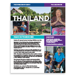Thailand newsletter cover.